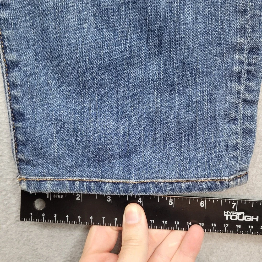 7 For All Mankind Slimmy Jeans Mens 33x28 Blue Luxe Performance Slim Fit